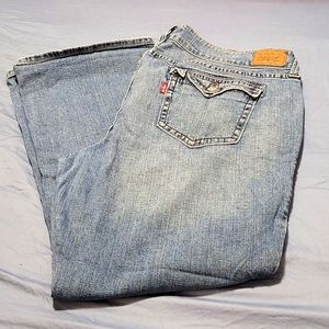 Levi's 542 jeans flare plus size 22 M